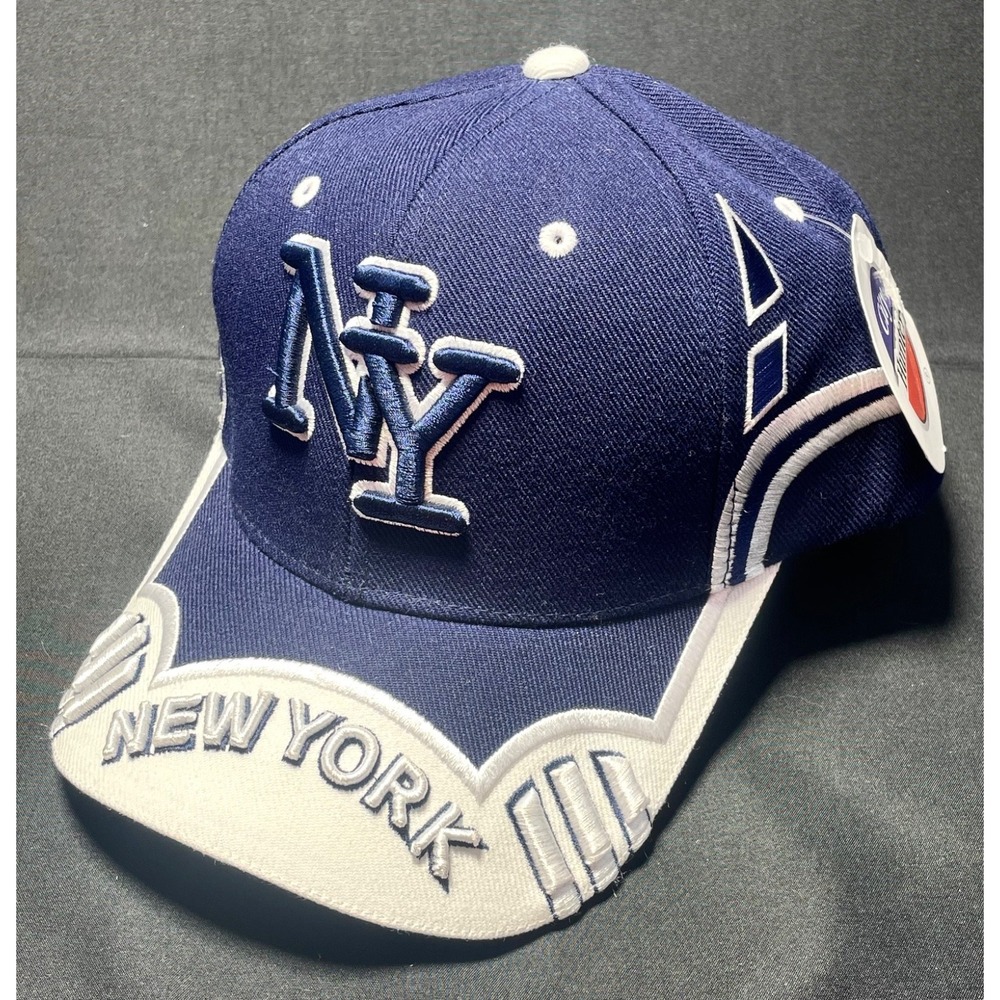 City Hunter New‎ York Yankees MLB Adjustable Strapback Cap Hat NWT Blue